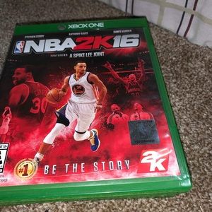 NBA 2016. For XBOX ONE